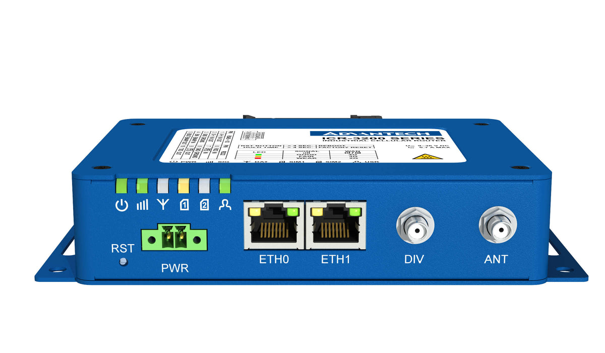 I482 Router ICR-3232 4G/LTE ROUTER, 2XETH, RS232, RS485, I/O – Dureco